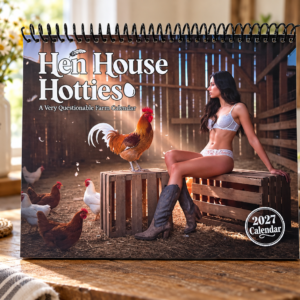 Hen House Hotties 2027 Farm Pinup Wall Calendar