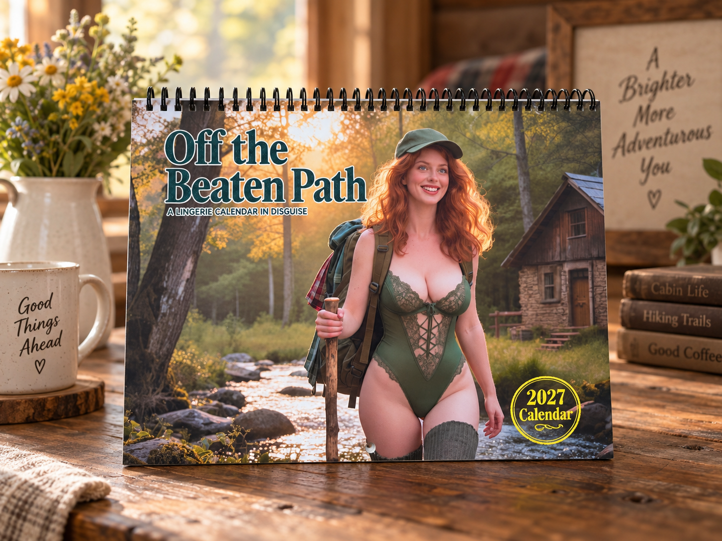 Off the Beaten Path 2027 Outdoor Pinup Wall Calendar