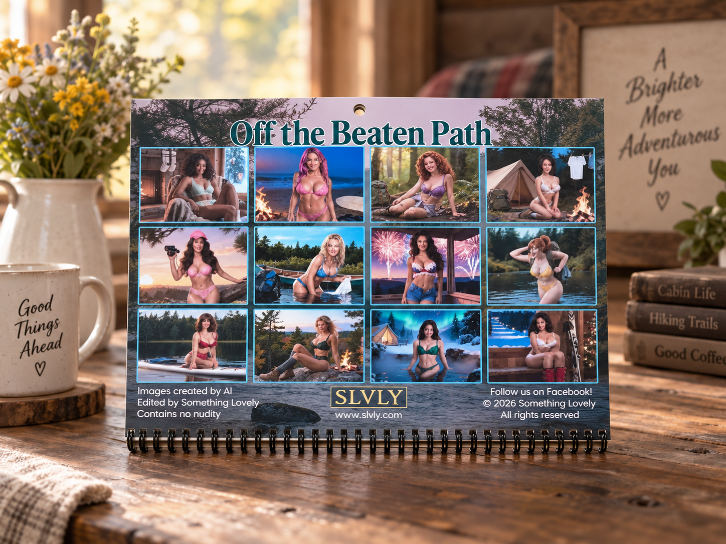 Off the Beaten Path 2027 Outdoor Pinup Wall Calendar - Image 2