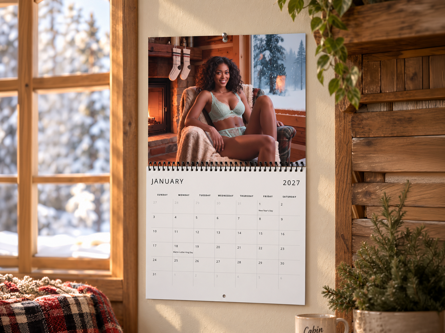 Off the Beaten Path 2027 Outdoor Pinup Wall Calendar - Image 3