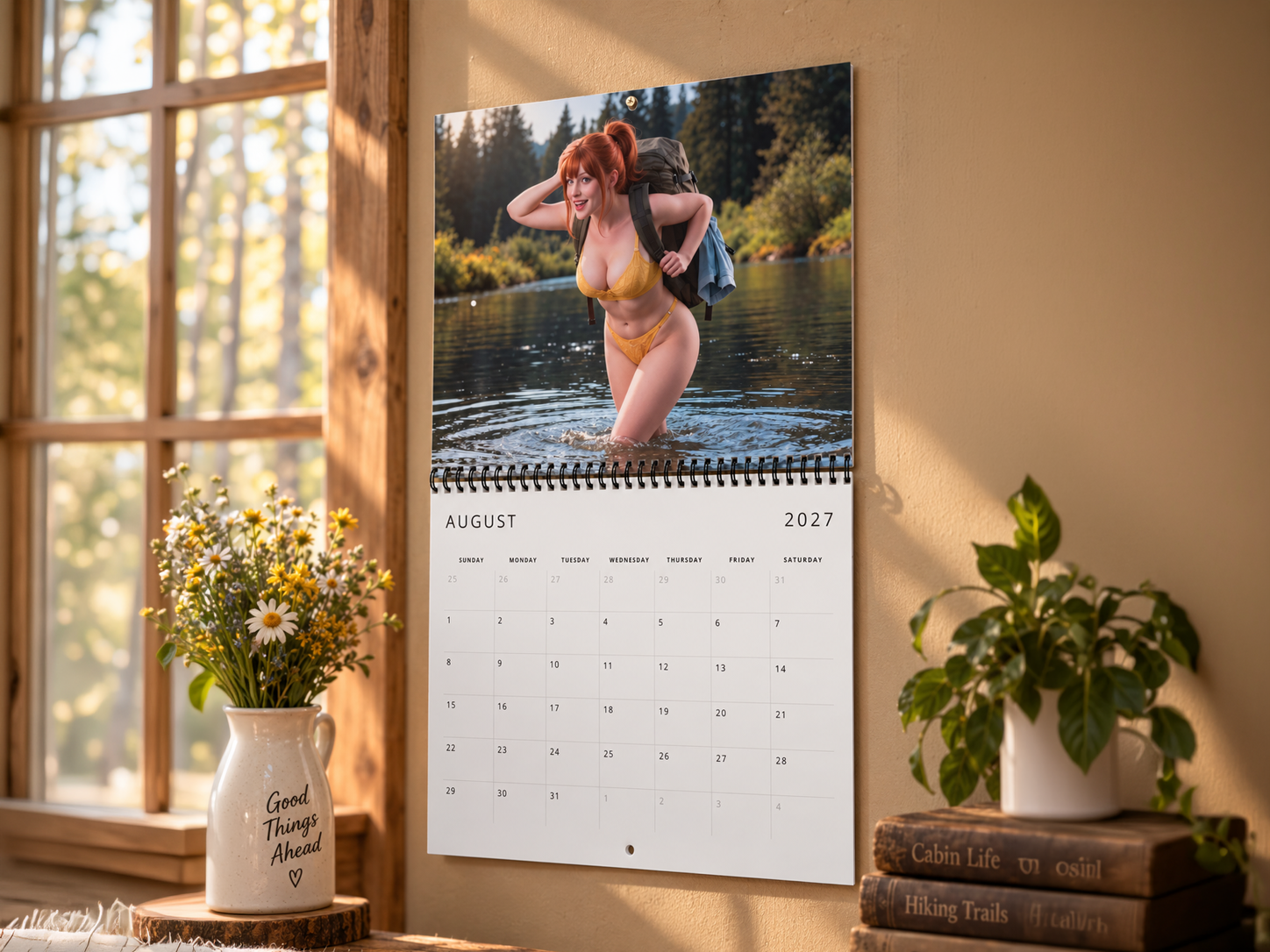 Off the Beaten Path 2027 Outdoor Pinup Wall Calendar - Image 4