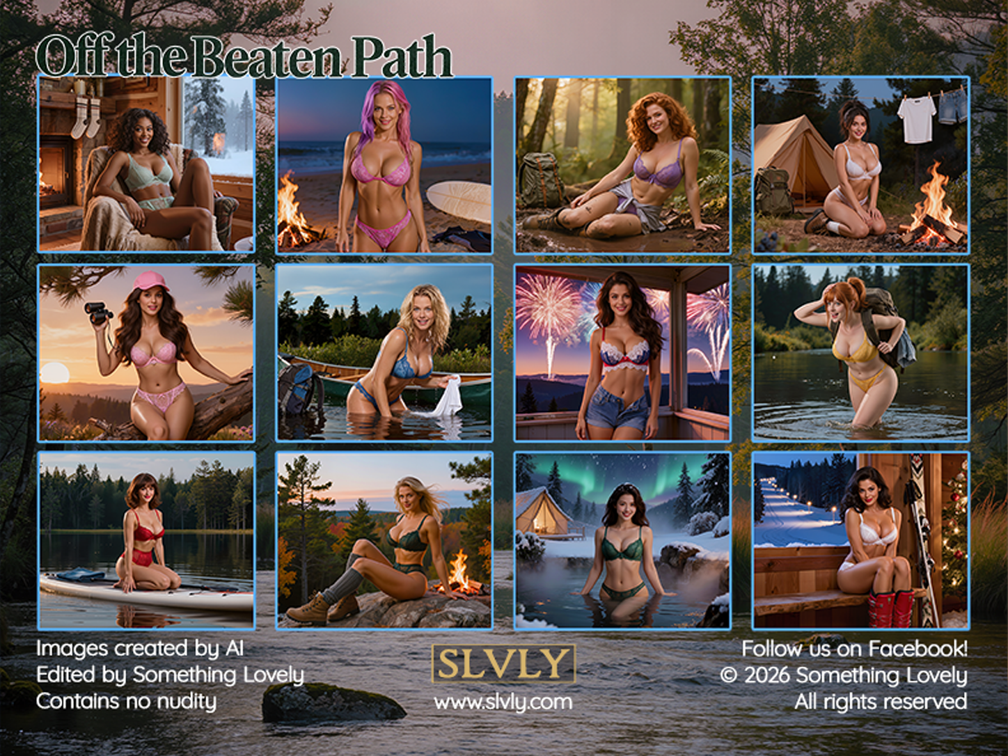 Off the Beaten Path 2027 Outdoor Pinup Wall Calendar - Image 5